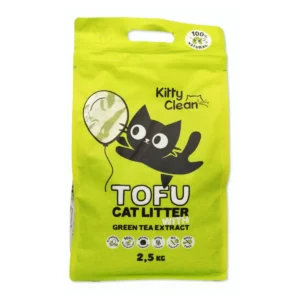 KittyClean Tofu Cat Litter / with green tea extract