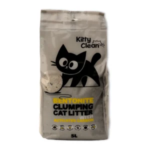 Kitty Clean CompactPlus Clumping Cat Litter with Activated Carbon 5L
