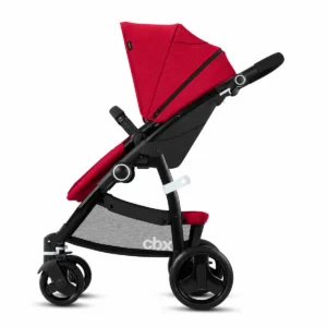 CBX Leotie Pure Crunchy Red stroller with forward-facing seat