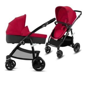 Leotie Pure CBX (incl. Seat Unit, Carry Cot), Crunchy Red