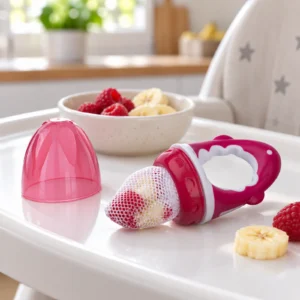 Britton Food Feeder 6m+, BERRY