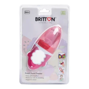 Britton Food Feeder 6m+, BERRY