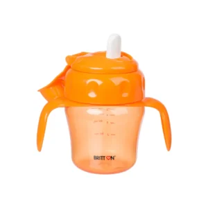 Britton Non-spill Soft Spout Cup 150mls / Orange