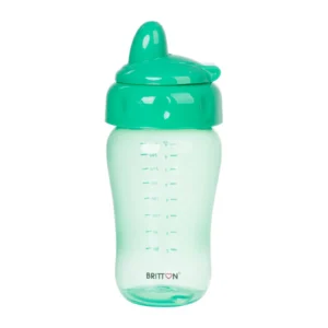 Britton Non-spill Soft Spout Cup 270mls / Green