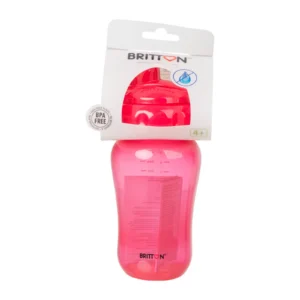 Britton Non-spill Soft Spout Cup 270mls / Red