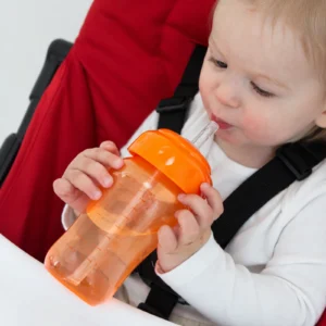 Britton Non-spill Straw Cup 270mls / Orange