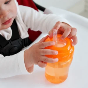 Britton Non-spill Straw Cup 270mls / Orange