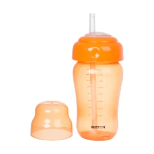 Britton Non-spill Straw Cup 270mls / Orange