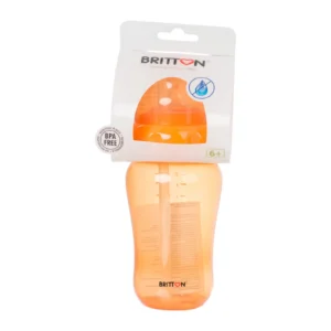 Britton Non-spill Straw Cup 270mls / Orange