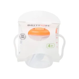 Britton First Cup 200 ml orange in retail packaging