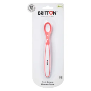 Britton Heat Sensing Weaning Spoon / Red