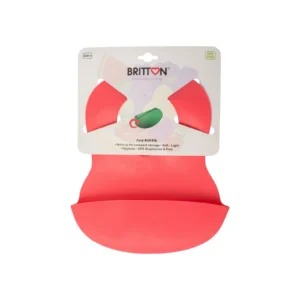 Britton Easy-Roll Bib, RED