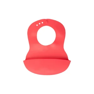 Britton Easy-Roll Bib, RED
