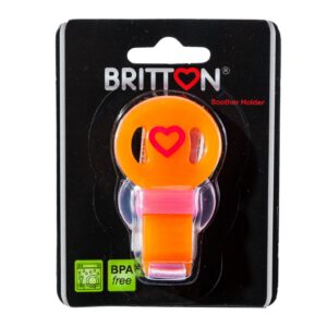 Britton Soother Holder 0m+, Orange