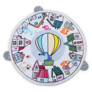 Close-up detail of the Britton Ely play mat
