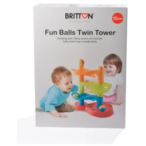 Britton Fun Balls Twin Tower retail box front