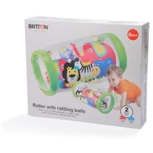 Britton Jungle Friends Roller retail box angle view