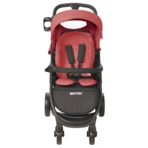 Stroller Britton Helix DARK-RED/Black