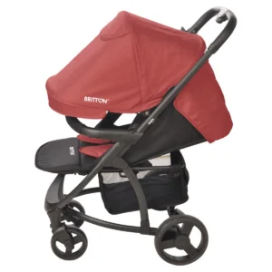 Stroller Britton Helix DARK-RED/Black