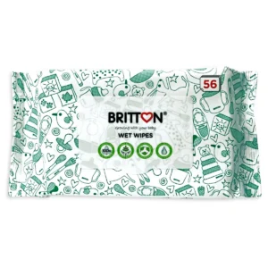 Britton plastic-free wet wipes