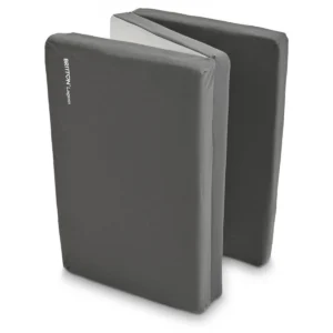 Britton Lagom dark grey travel mattress fully folded