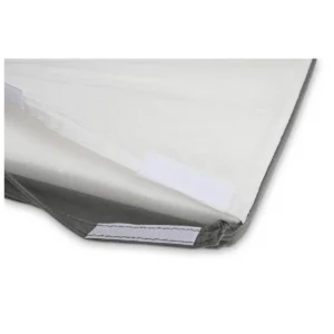 Britton Lagom mattress hook-and-loop fastening detail
