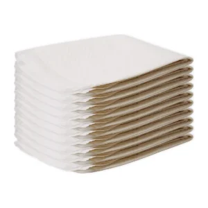 Stack of 10 PuppyClean ultra-absorbent pet training pads