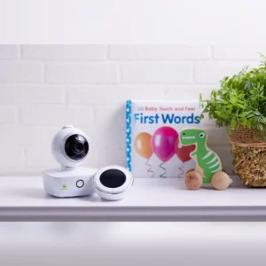 Bebcare iQ baby monitor set in a nursery